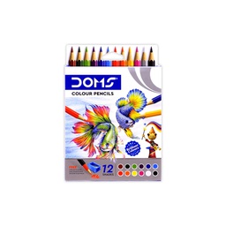 [3443] Color Corto Hexagonal Doms 12 Colores