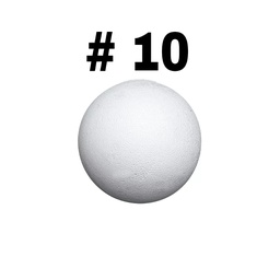 [ESF-10] Esfera de plastoformo #10 25pcs