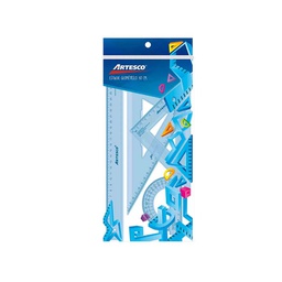 [EST-ART] Estuche geométrico ECONOMICO PP 30 Artesco de 30cm