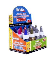 Glitter Merletto 12pcs 8 colores Surtido