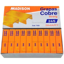 [7133] Grapas Madison Cobre 24/6