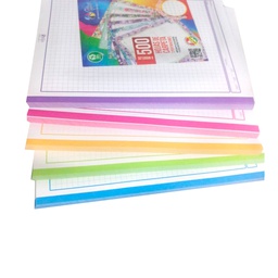 [HO-FLI-CO-500] Hojas de carpeta 5 COLOR FLIPO 500 hojas