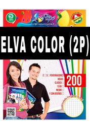 [FLIPO] Hojas Traper Flipo de Colores ELBA 200hjs (2P)