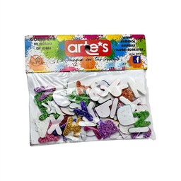 [1016-ABC] Letras en Goma Eva  85PCS