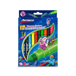 [MAX45] Marcador Artesco - Super Punta 12colores Power Tips