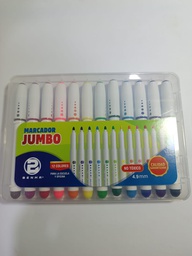 [BJ12] Marcador Jumbo   Benma 12 colores
