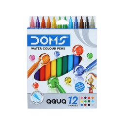 [7265] Marcador Escolar Doms en Cajita 12 Colores
