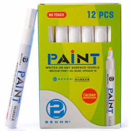 Marcador Paint Benma