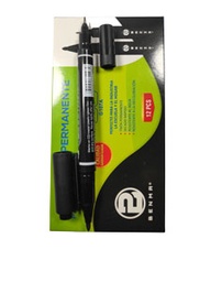 Marcador Indeleble BENMA Doble Punta CD/DVD 12pcs