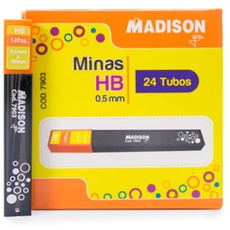 [7903] Minas Madison HB 0.5mm 24Tubos