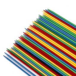 [PACH-COL-GR-100] Palitos Chinos / Brochetas de Colores GRUESO 100 PCS.