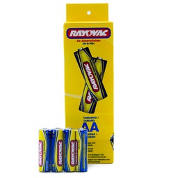 [RAY-AA] Pilas Rayovac AA 48pcs