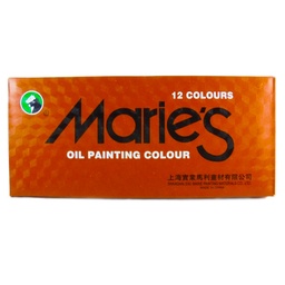 [E1381] Pintura Oleo Maries Clasico 12 Colores