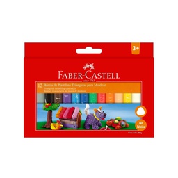 [PLJ12T] Plastilina Triangular Faber Castell 12 Colores