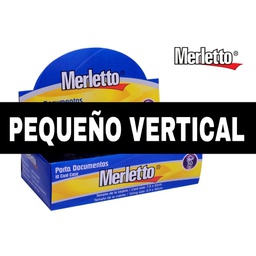 [780-547808809] Porta Credencial PEQUEÑO VERTICAL Merletto 5.5x8.5cm 50PCS