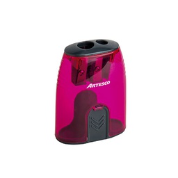 Tajador Doble + Basurero Artesco Colors 12PCS