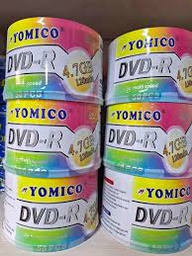 [TAM-DVD] Tambor DVD Blanco Yomico 50pcs