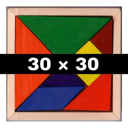 [TAM30] Tangram EXTRA GRANDE 30X30 cm