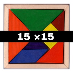 [TAN15] Tangram PEQUEÑO 15x15CM