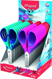 [464212] Tijeras Punta roma Essentials 13cm Maped dif. color 24pcs