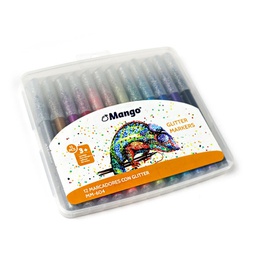 [MM604] Marcador Mango con Brillo de 12 colores
