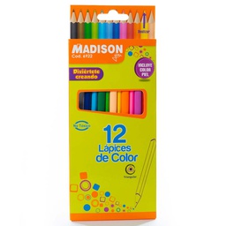 [2221] Color Largo Hexagonal Madison 12 Colores