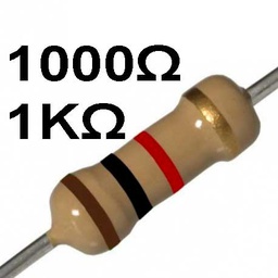 [1000H] Robotica - resistencia 1000 homios 1K