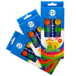 [AP12] Acuarela Pequeño Benma 12 Colores