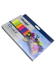 [MA502] Plastilina Mango Fluorecente 12 Colores