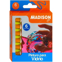 Pintura Vitral Madison 6 Colores