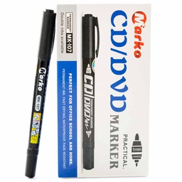 Marcador cd doble punta  Marko  de 12 pcs.