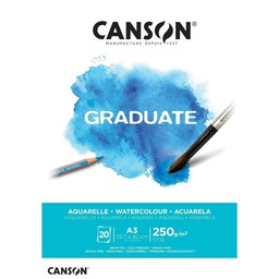 CANCON GRADUATE A3 29.7X42CM 250 GM. 20 HOJAS