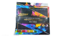 [AR16331203] Color largo superpunta PRO 4mm Artesco 24 colores
